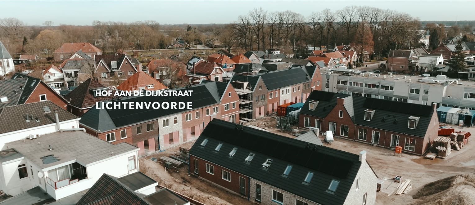 Duurzame energie-installatie bij Hof aan de Dijkstraat in Lichtenvoorde