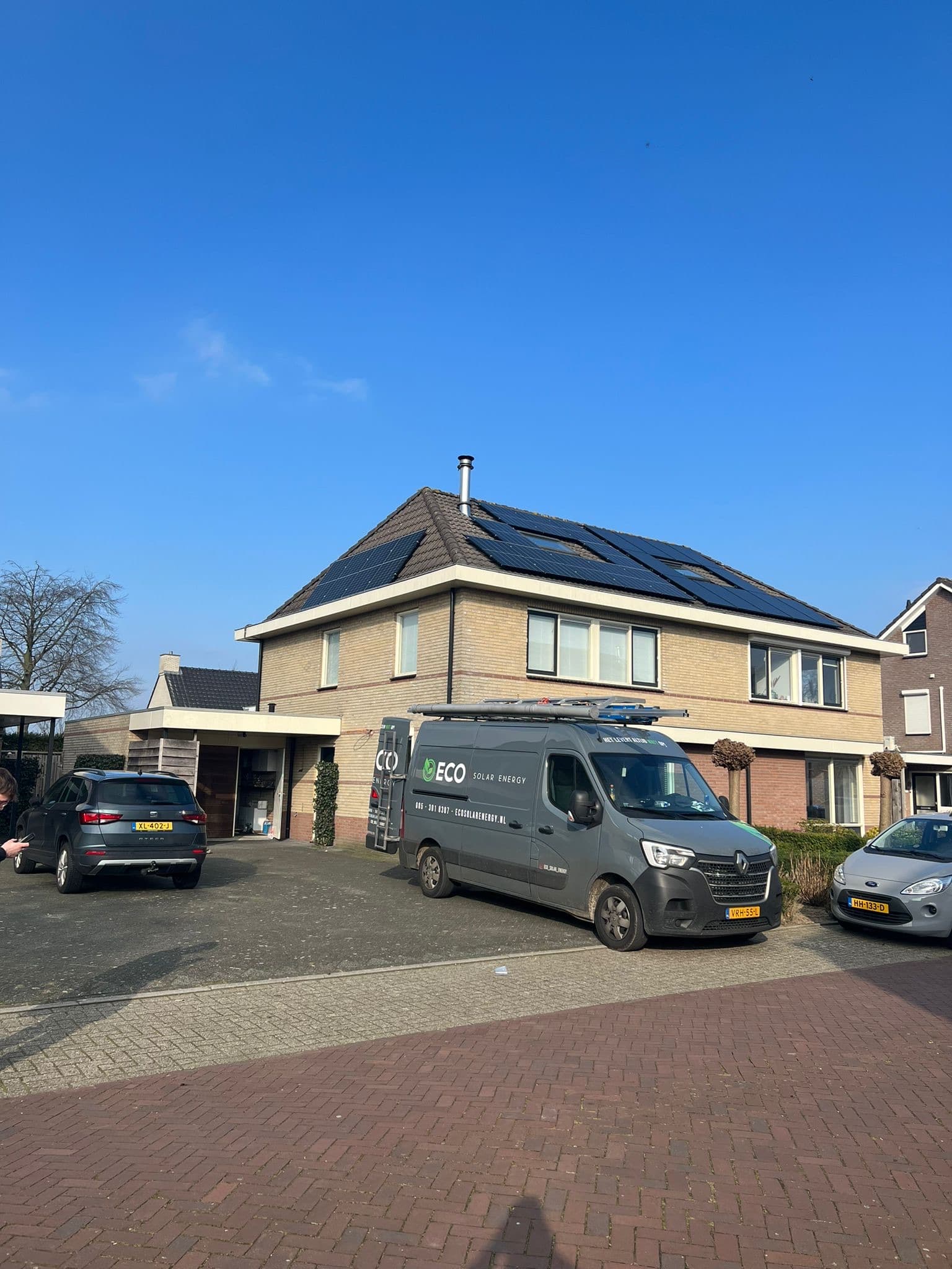 Duurzame energie-installatie bij Villa in Regio Achterhoek